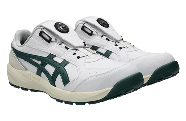 アシックス安全靴 ウィンジョブ CP316 BOA (3E相当)(100 ホワイトxダークネプチューン)